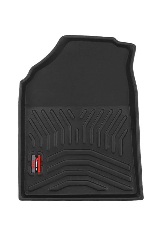 CARSUPPLYCO Maruti Suzuki Baleno Waterproof Car Mats Carpet Black Custom Fit (Black,Set of 3Pcs) Thermo Plastic