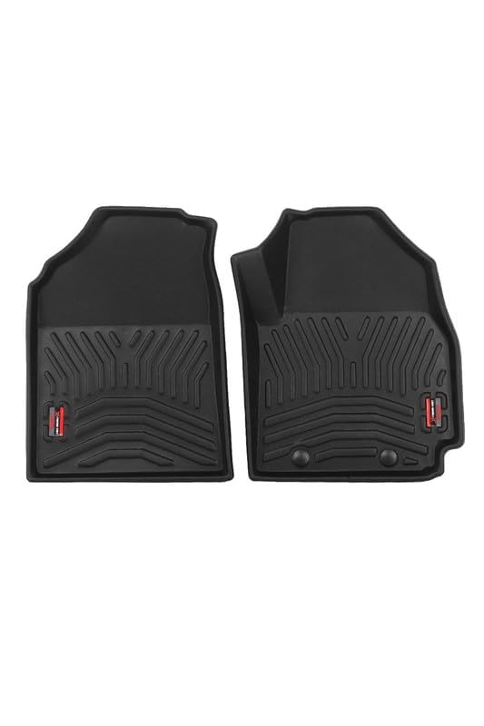 CARSUPPLYCO Maruti Suzuki Baleno Waterproof Car Mats Carpet Black Custom Fit (Black,Set of 3Pcs) Thermo Plastic