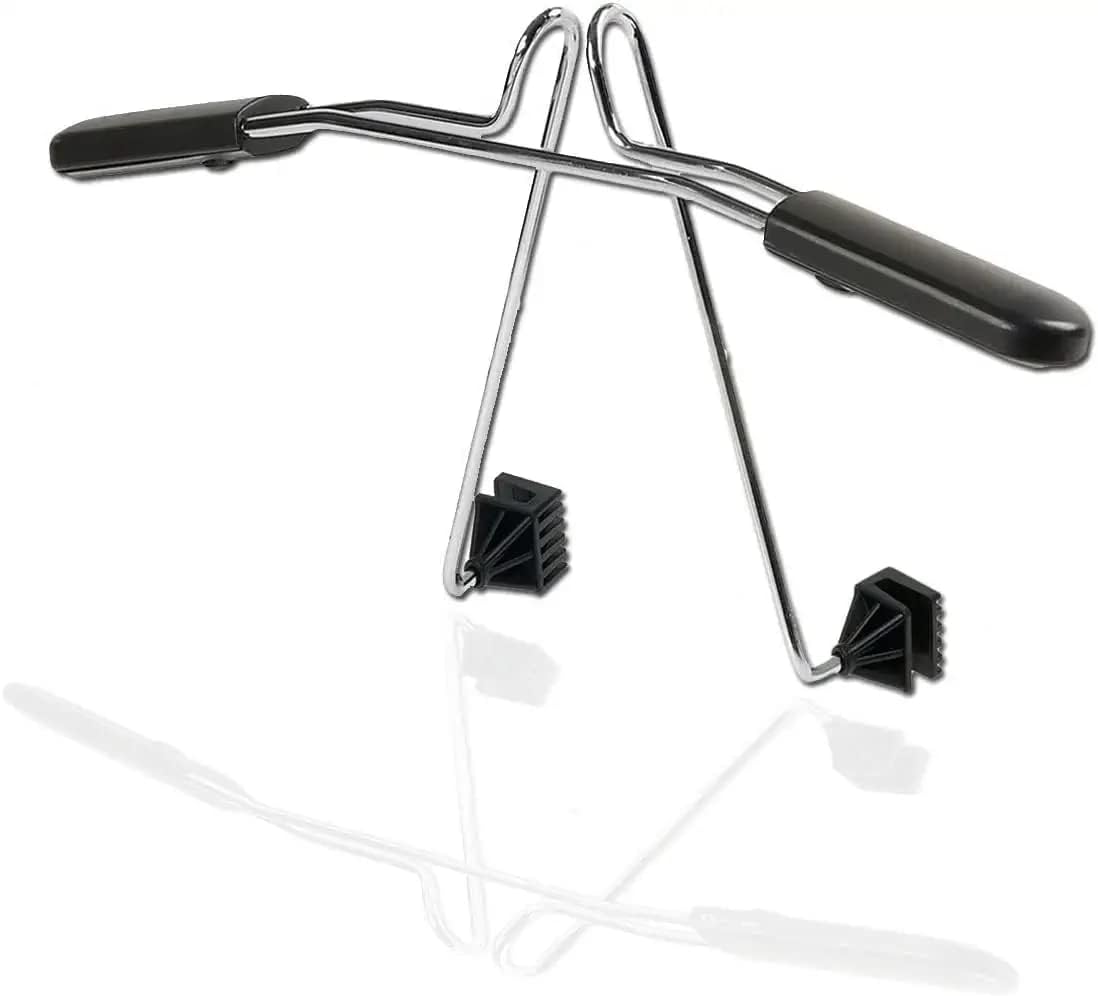 CARSUPPLYCO Car Headrest Coat Hanger – Metal Frame with Anti-Slip Arms – Universal Fit for All Vehicles