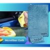 CARSUPPLYCO Hals Blue Microfibre Cloth Cleaning Cloths Perfect for Bike Auto Cars Both Interior and Exterior (Blue)