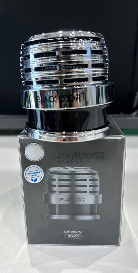 CARSUPPLYCO Microphone Style Premuim Glass Bottle Car Perfume (BO-20, 50ml) – Premium Mic-Inspired Design | Smooth Fragrance Diffusion with Cotton Wick & Double-Sided Tape