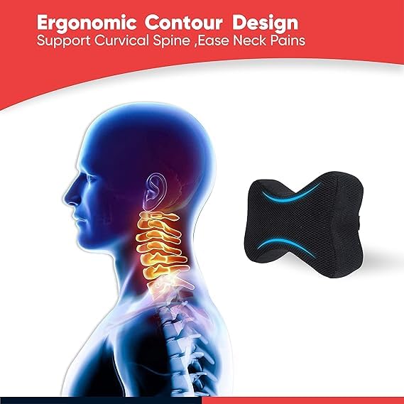 CARSUPPLYCO Premium Car Neck Rest Cushion Pillow Set of 2