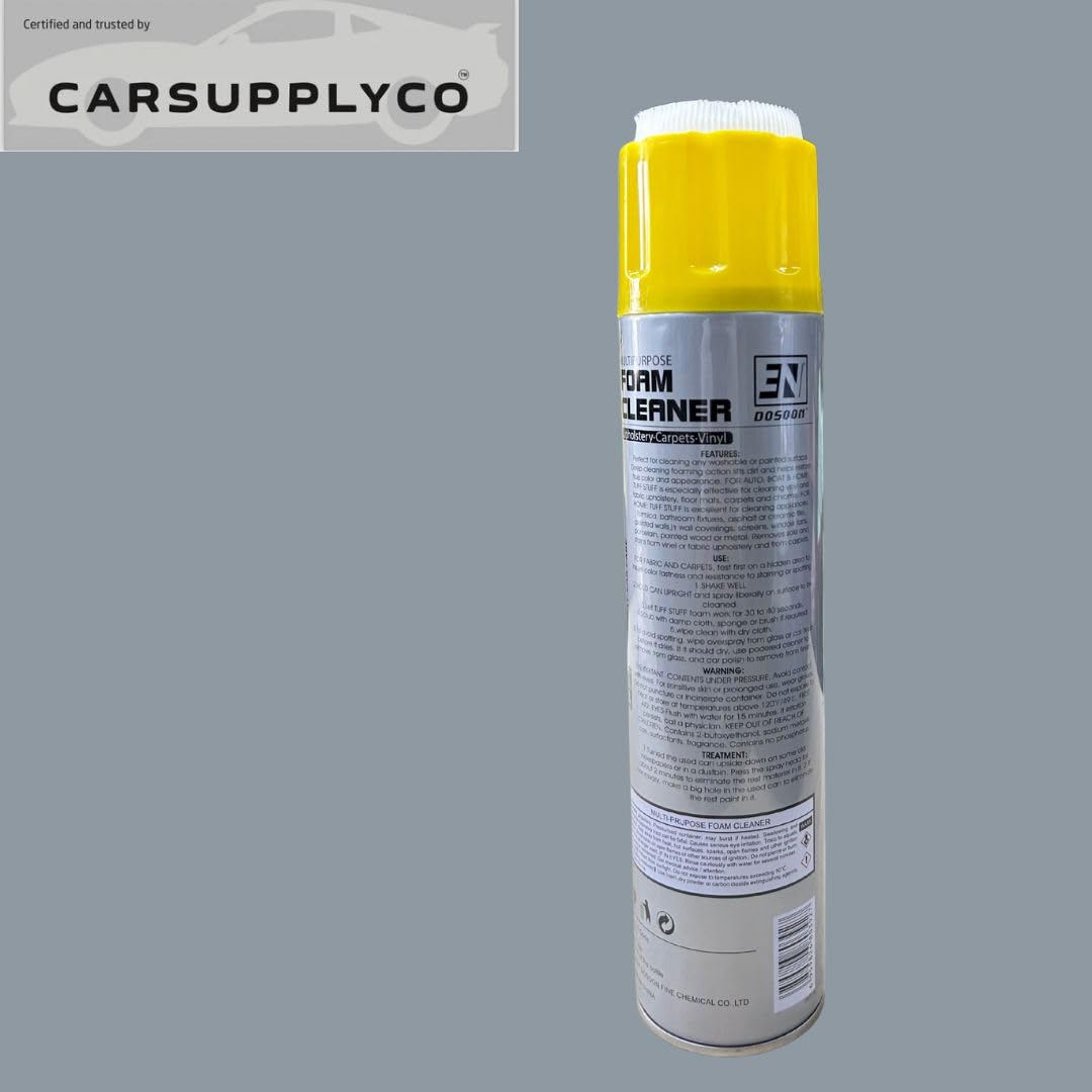CARSUPPLYCO Multipurpose Foam Cleaner With Free 600 GSM Microfibre Cloth